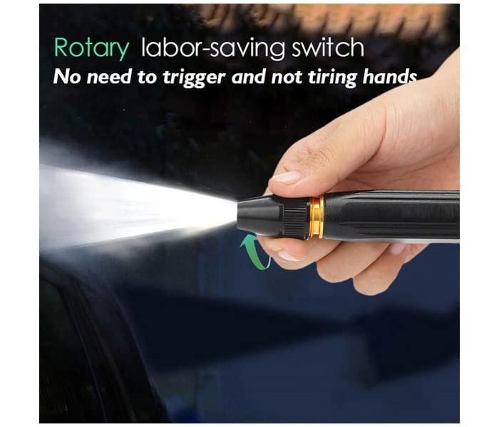 1pcs Multi-functional Car Wash Water Gun Adjustable Manual High Pressure Sprinkler Spray Nozzle Auto Cleaning Tool
