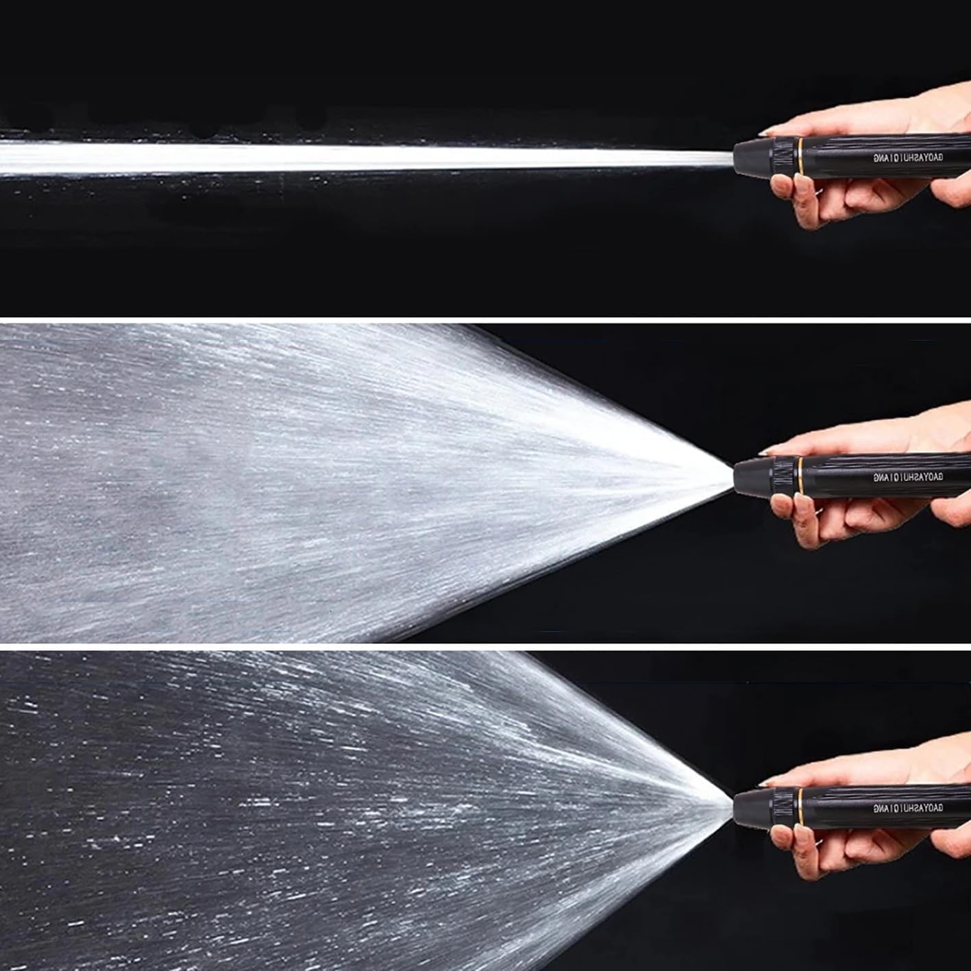 1pcs Multi-functional Car Wash Water Gun Adjustable Manual High Pressure Sprinkler Spray Nozzle Auto Cleaning Tool