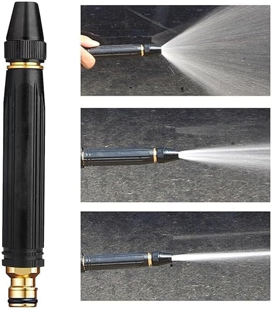 1pcs Multi-functional Car Wash Water Gun Adjustable Manual High Pressure Sprinkler Spray Nozzle Auto Cleaning Tool
